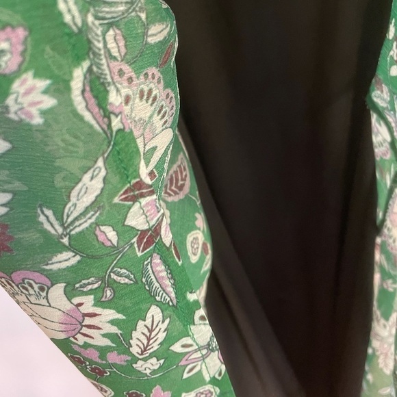 𝅺ETAM Green Floral Dress - Picture 9 of 10